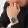 Philipp Plein PWYBA0623 Men's Watch GMT-I Challenger Two Tone/Green Image 4