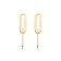 Blush 7262YGO Women's Dangle Earrings 585 Gold Image 1