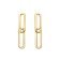 Blush 7262YGO Women's Dangle Earrings 585 Gold Image 2