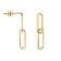 Blush 7262YGO Women's Dangle Earrings 585 Gold Image 3