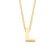 Blush 3155YGO_L Damen-Halskette 585 Gold mit Anhänger Buchstabe L Bild 1