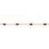 Blush 2226YRR Ladies´ Bracelet with Red Stones 585 Gold 2