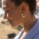 Purelei Ladies' Hoop Earrings Gold Plated Aina Image 3