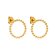 Purelei Ladies' Stud Earrings Gold Tone Karma Image 1