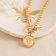 Purelei Ladies' Necklace Gold Tone Lele Image 2
