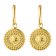 Purelei Ladies' Hoop Earrings Gold Tone Waina Image 1