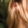 Purelei Women's Hoop Earrings Gold Plated Hula Image 2