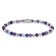 Rebel & Rose RR-40102-S-S Damen-Armband Are Violets Blue 4 mm 1