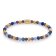 Rebel & Rose RR-40064-G-S Damen-Armband Are Violets Blue Gold 4 mm 1