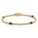 Rebel & Rose RR-40155-G-S Damen-Armband Touch of Green Glam Rocks 4 mm 1