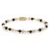 Rebel & Rose RR-40154-G-S Damen-Armband Black Glam Rocks Party 4 mm 1