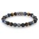 Rebel & Rose RR-80100-V Herren-Armband Blue Rain Vintage 8 mm 1