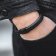 Rebel & Rose RR-M0020-B Herrenarmband Leder Schwarz Full Metal Herringbone Black 2