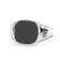 Rebel and Rose RR-RG038-S Men's Signet Ring 925 Silver with Onyx Image 2