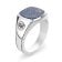 Rebel and Rose RR-RG039-S Men's Signet Ring 925 Silver with Lapis Lazuli Image 1