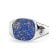 Rebel and Rose RR-RG039-S Men's Signet Ring 925 Silver with Lapis Lazuli Image 2