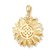 Seinerzeit SZA-3960-432 Anhänger Solana Sonnenblume Goldfarben 3