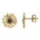 Seinerzeit SZA-2960-432 Damen-Ohrringe Solana Sonnenblume Goldfarben 2