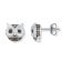 Seinerzeit SZA-2990-119 Damen-Ohrringe Silber Ohrstecker Merlin Eule 2