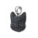Seinerzeit SZA-3990-456 Anhänger Kuro Katze Silber 2