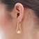 Victoria Cruz A4773-00DT Damen-Ohrringe Ohrhänger Milan Goldfarben mit Perlen Bild 4