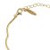 Victoria Cruz A4775-DP Ladies' Bracelet Milan Gold Tone Image 2