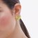 Victoria Cruz A4779-DT Women's Earrings Tokyo Gold Tone Shell Image 4