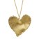 Victoria Cruz A4796-DG Ladies' Necklace New York Gold Tone Heart Image 1