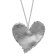 Victoria Cruz A4796-HG Women's Necklace New York Silver Heart Image 1