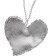 Victoria Cruz A4796-HG Women's Necklace New York Silver Heart Image 2