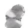Victoria Cruz A4807-HT Women's Stud Earrings New York Silver Oval Image 2