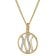 GLIZZ GL8141 Damenkette mit Gold-Anhänger 333/8K Zirkonia 1