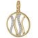 GLIZZ GL8141 Damenkette mit Gold-Anhänger 333/8K Zirkonia 2