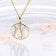 GLIZZ GL8141 Damenkette mit Gold-Anhänger 333/8K Zirkonia 3