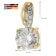 GLIZZ GL8143 Damen-Halskette mit Gold-Anhänger 333/8K Zirkonia 6
