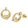 GLIZZ GL8150 Damen-Ohrringe Gold 333/8K Zirkonia Ohrstecker 1