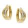 GLIZZ GL8151 Damen-Ohrringe Gold 333/8K Zirkonia Creolen 2
