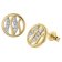 GLIZZ GL8152 Damen-Ohrringe Gold 333/8K Zirkonia Ohrstecker 1