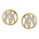 GLIZZ GL8152 Damen-Ohrringe Gold 333/8K Zirkonia Ohrstecker 2