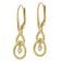GLIZZ GL8154 Damen-Ohrringe Gold 333/8K Zirkonia Ohrhänger 1