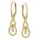 GLIZZ GL8154 Damen-Ohrringe Gold 333/8K Zirkonia Ohrhänger 2
