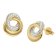 GLIZZ GL8155 Damen-Ohrringe 333 Gold Ohrstecker mit Zirkonias 1