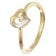 GLIZZ GL8370 Damenring Gold 333/8K Bicolor 1