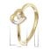 GLIZZ GL8370 Damenring Gold 333/8K Bicolor 3