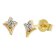 GLIZZ GL8632 Damen-Ohrringe Gold 333/8K Diamant-Ohrstecker 1