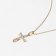 GLIZZ GL8641 Damen-Kette mit Diamant-Kreuz Gold 333/8K 3