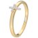GLIZZ GL8660 Damen Diamant-Ring Kreuz Gold 333/8K 1