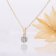 GLIZZ GL8645 Women's Necklace with Diamond Pendant Blossom 333/8K Gold 3