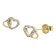 GLIZZ GL8637 Ladies' Diamond Stud Earrings 333/8K Gold 1