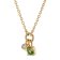 GLIZZ GL8644 Women's Necklace in 333/8K Gold with Diamond and Tsavorite 1